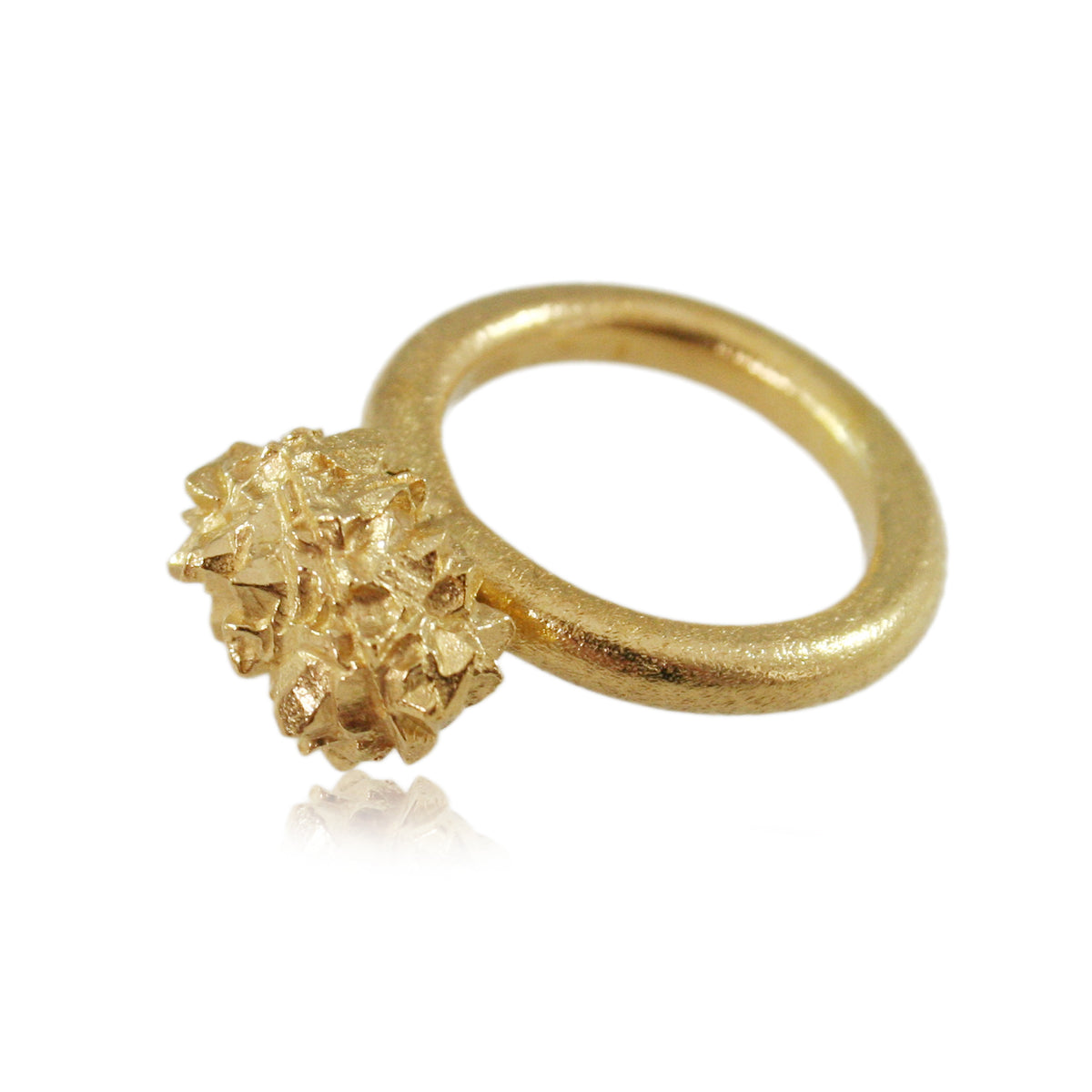 Mordor Ring Gold – Karolina Bik Jewelry