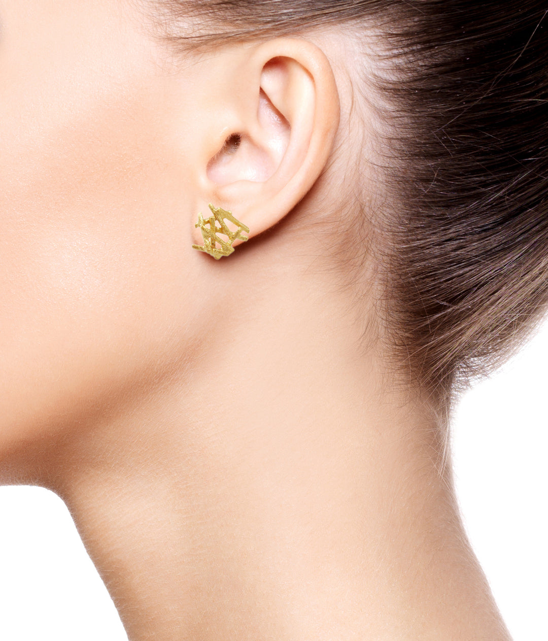 Gold popular Nest Earrings